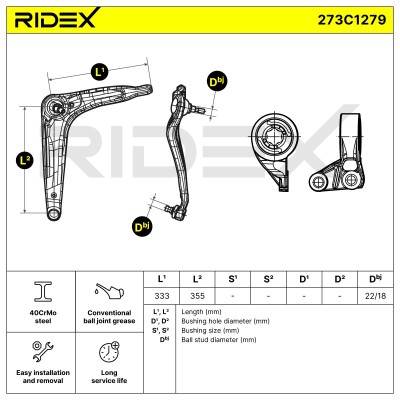 Wahacz RIDEX 273C1279 273C1279 - foto 2