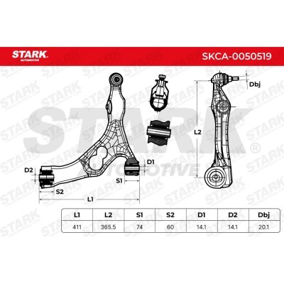 Wahacz Stark SKCA-0050519 SKCA-0050519 - foto 5