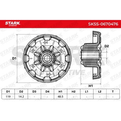 Mocowanie Amortyzatora Stark SKSS-0670476 SKSS-0670476 - foto 5