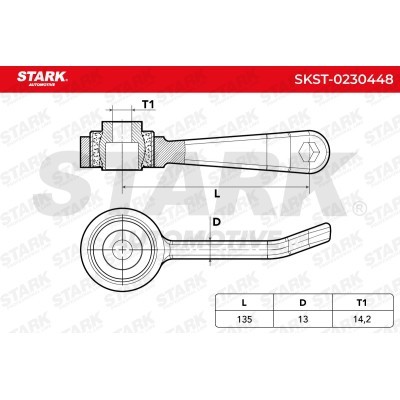 Łącznik Stabilizatora Stark SKST-0230448 SKST-0230448 - foto 5