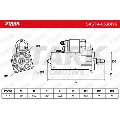 Rozrusznik Stark SKSTR-0330176 SKSTR-0330176 - foto 5
