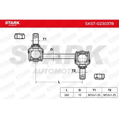 Łącznik Stabilizatora Stark SKST-0230378 SKST-0230378 - foto 5