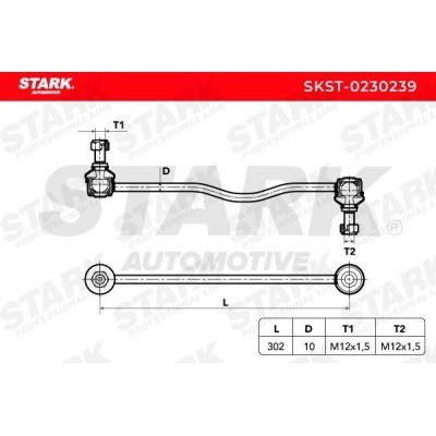 Łącznik Stabilizatora Stark SKST-0230239 SKST-0230239 - foto 3