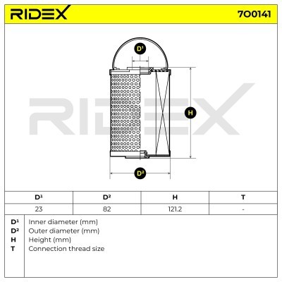 Filtr Oleju RIDEX 7O0141 7O0141 - foto 5