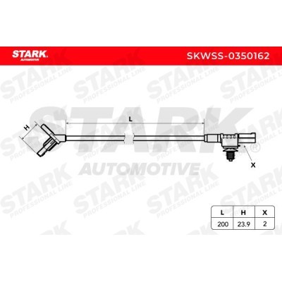 Czujnik ABS Stark SKWSS-0350162 SKWSS-0350162 - foto 5