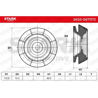 Mocowanie Amortyzatora Stark SKSS-0671172 SKSS-0671172 - foto 5