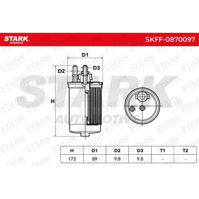 Filtr Paliwa Stark SKFF-0870097 SKFF-0870097 - foto 7