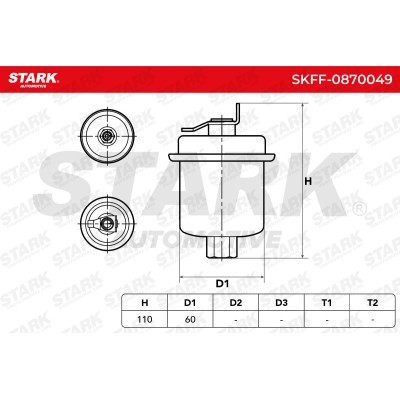 Filtr Paliwa Stark SKFF-0870049 SKFF-0870049 - foto 5