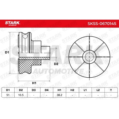 Mocowanie Amortyzatora Stark SKSS-0670145 SKSS-0670145 - foto 6