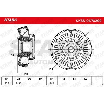 Mocowanie Amortyzatora Stark SKSS-0670299 SKSS-0670299 - foto 5