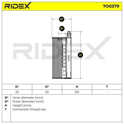 Filtr Oleju RIDEX 7O0379 7O0379 - foto 6