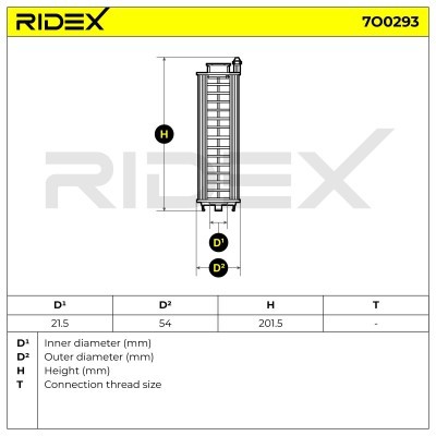 Filtr Oleju RIDEX 7O0293 7O0293 - foto 5