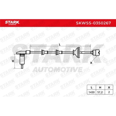 Czujnik ABS Stark SKWSS-0350267 SKWSS-0350267 - foto 6
