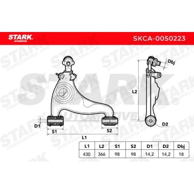 Wahacz Stark SKCA-0050223 SKCA-0050223 - foto 4