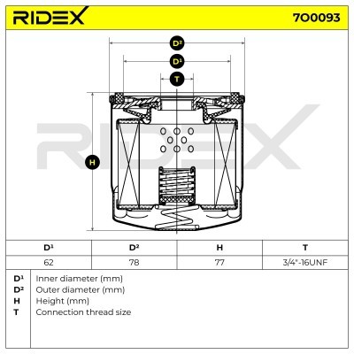 Filtr Oleju RIDEX 7O0093 7O0093 - foto 5