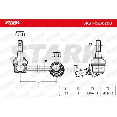 Łącznik Stabilizatora Stark SKST-0230208 SKST-0230208 - foto 8
