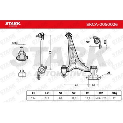 Wahacz Stark SKCA-0050026 SKCA-0050026 - foto 4