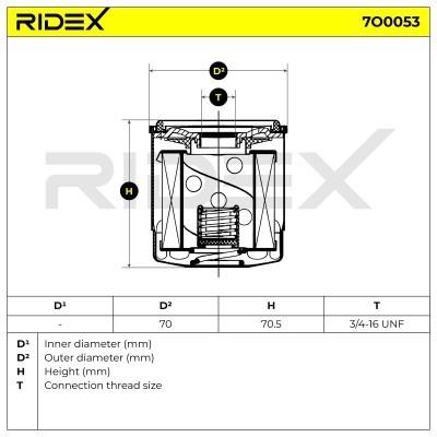 Filtr Oleju RIDEX 7O0053 7O0053 - foto 5