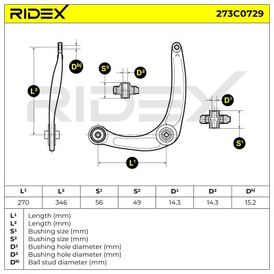 Wahacz RIDEX 273C0729 273C0729 - foto 6