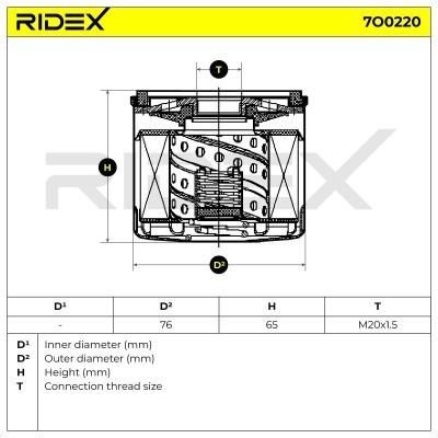 Filtr Oleju RIDEX 7O0220 7O0220 - foto 5