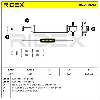 Amortyzator RIDEX 854S18213 854S18213 - foto 6