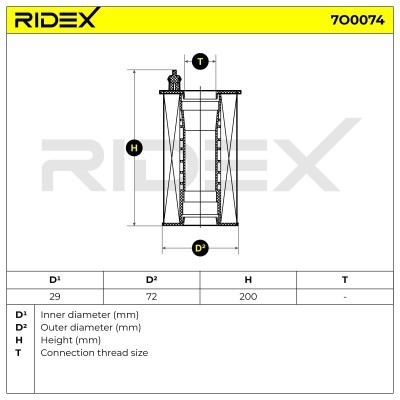 Filtr Oleju RIDEX 7O0074 7O0074 - foto 6