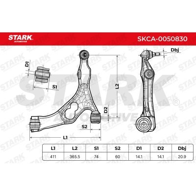 Wahacz Stark SKCA-0050830 SKCA-0050830 - foto 5
