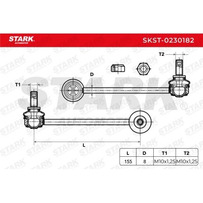 Łącznik Stabilizatora Stark SKST-0230182 SKST-0230182 - foto 6