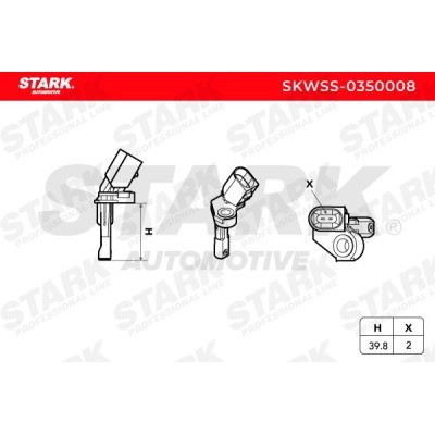Czujnik ABS Stark SKWSS-0350008 SKWSS-0350008 - foto 6