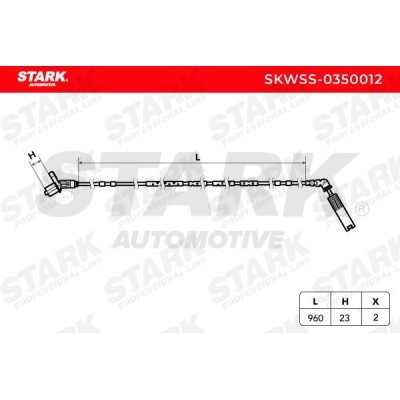 Czujnik ABS Stark SKWSS-0350012 SKWSS-0350012 - foto 3