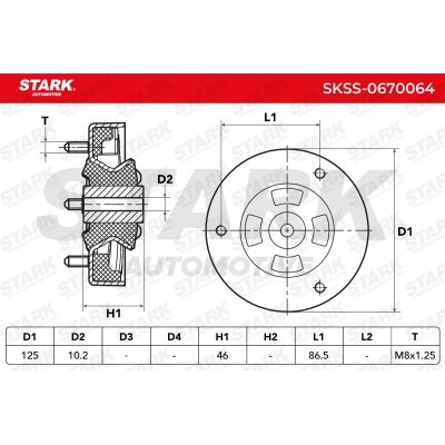 Mocowanie Amortyzatora Stark SKSS-0670064 SKSS-0670064 - foto 5