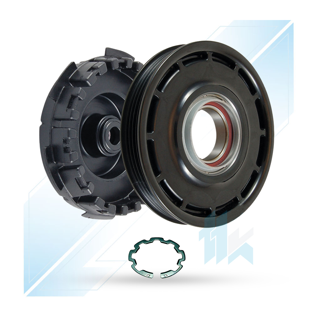 Sprzęgło Kompletne Sprężarki Klimatyzacji DENSO 5TSE10C 4PK (PV4) Ø125/Ø120 Toyota 110DTE0401 - foto 2