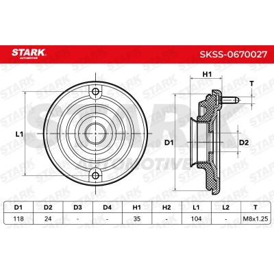 Mocowanie Amortyzatora Stark SKSS-0670027 SKSS-0670027 - foto 5