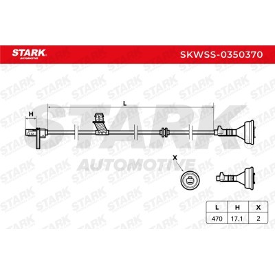 Czujnik ABS Stark SKWSS-0350370 SKWSS-0350370 - foto 10