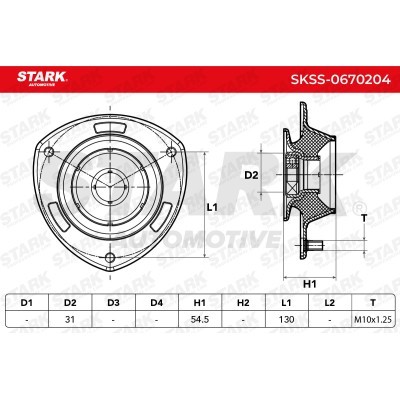 Mocowanie Amortyzatora Stark SKSS-0670204 SKSS-0670204 - foto 5