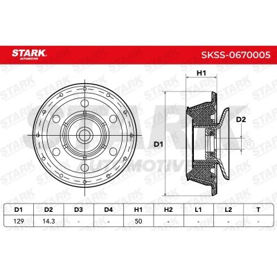 Mocowanie Amortyzatora Stark SKSS-0670005 SKSS-0670005 - foto 3