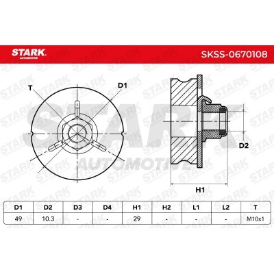 Mocowanie Amortyzatora Stark SKSS-0670108 SKSS-0670108 - foto 6