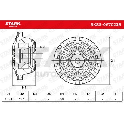Mocowanie Amortyzatora Stark SKSS-0670238 SKSS-0670238 - foto 5