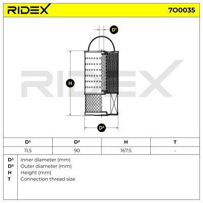 Filtr Oleju RIDEX 7O0035 7O0035 - foto 6