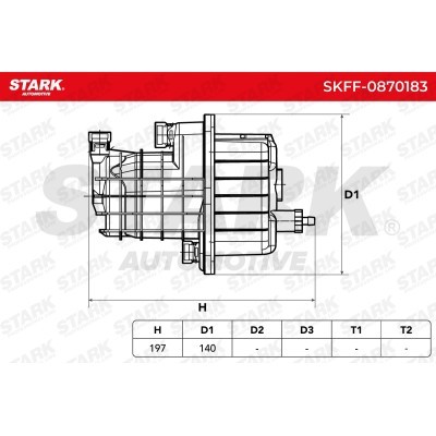 Filtr Paliwa Stark SKFF-0870183 SKFF-0870183 - foto 7