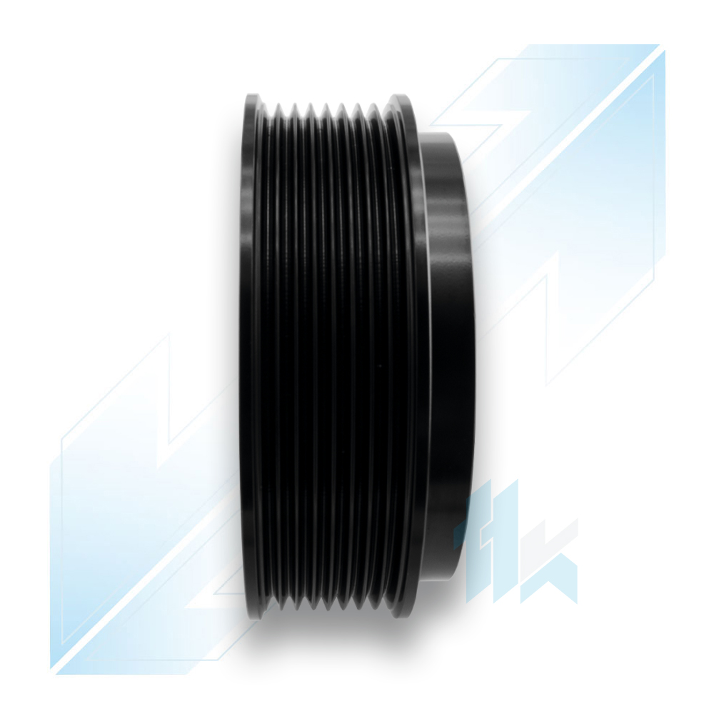 Koło Pasowe Sprężarki Klimatyzacji PANASONIC H12 8PK (PV8) Ø122/Ø118 Mazda 111PH12800 - foto 3
