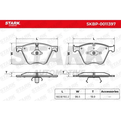 Klocki hamulcowe Stark SKBP-0011397 SKBP-0011397 - foto 4