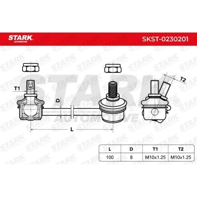 Łącznik Stabilizatora Stark SKST-0230201 SKST-0230201 - foto 6