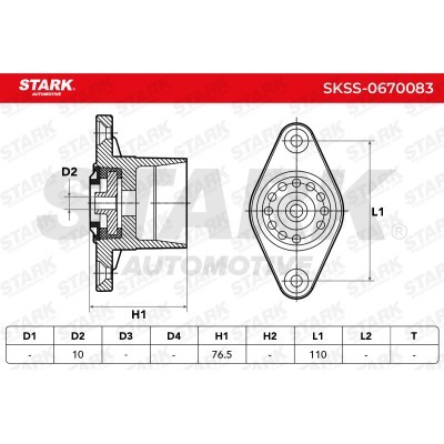 Mocowanie Amortyzatora Stark SKSS-0670083 SKSS-0670083 - foto 5