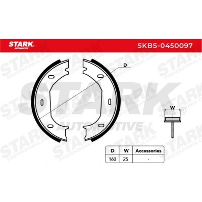 Klocki hamulcowe Stark SKBS-0450097 SKBS-0450097 - foto 5