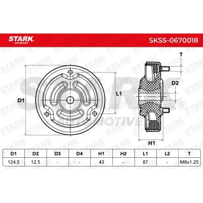 Mocowanie Amortyzatora Stark SKSS-0670018 SKSS-0670018 - foto 5