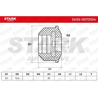 Mocowanie Amortyzatora Stark SKSS-0670104 SKSS-0670104 - foto 3