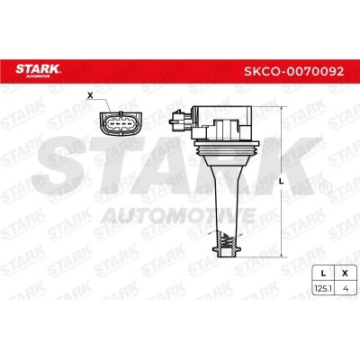 Cewka Zapłonowa Stark SKCO-0070092 SKCO-0070092 - foto 4