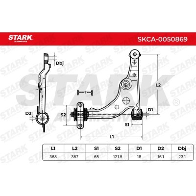 Wahacz Stark SKCA-0050869 SKCA-0050869 - foto 5