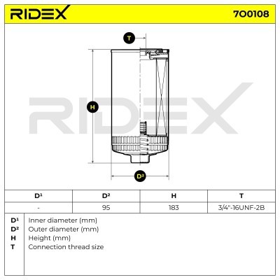 Filtr Oleju RIDEX 7O0108 7O0108 - foto 5